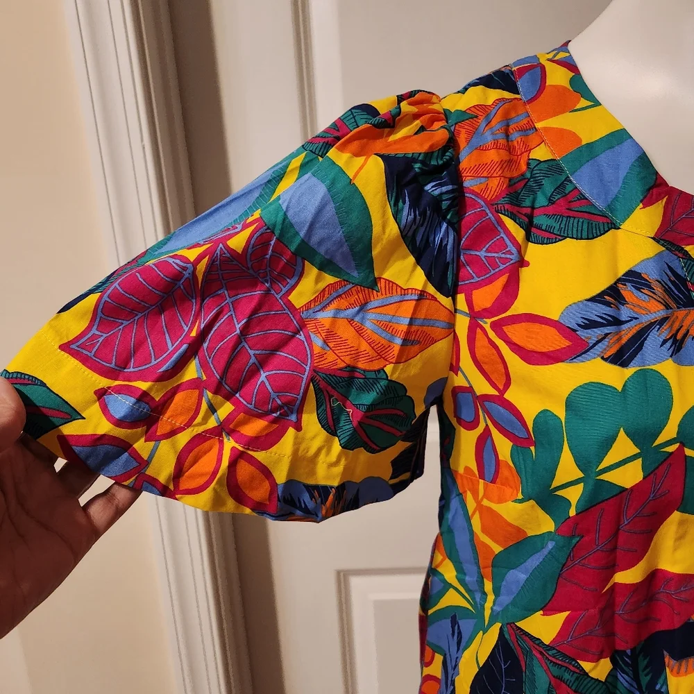 Gibsonlook new with tags colorfull short dress small - Picture 6 of 8